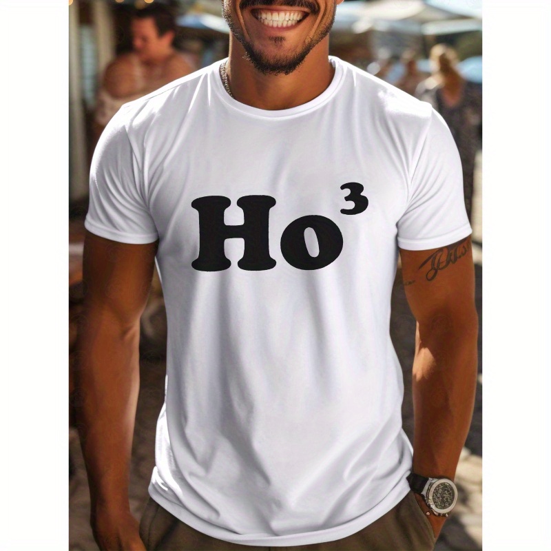 

' Ho' Christmas T- - , , Washable - For Summer