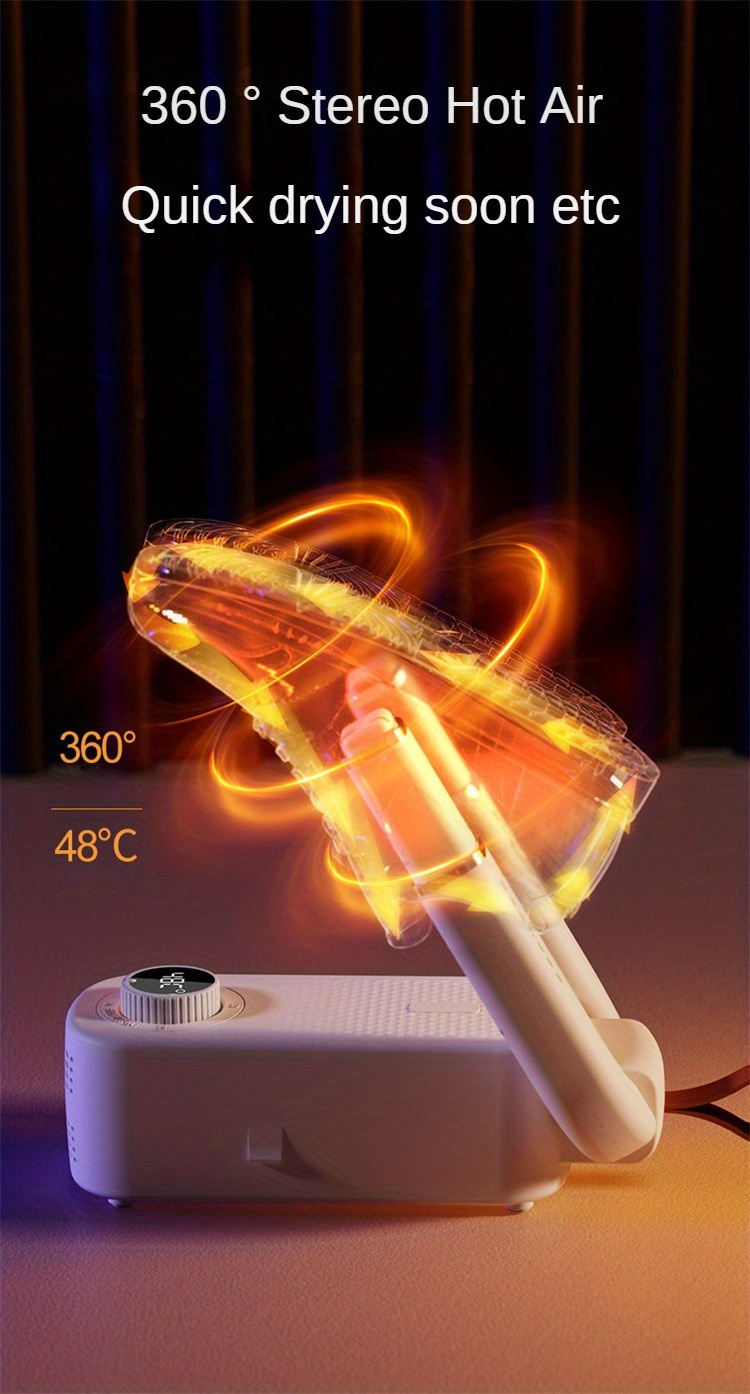 usb powered shoe dryer with hot air circulation foldable design for wet sweaty   shoes     ideal christmas or housewarming gift details 1