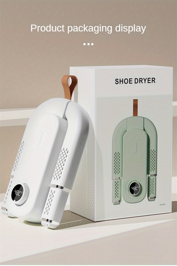 usb powered shoe dryer with hot air circulation foldable design for wet sweaty   shoes     ideal christmas or housewarming gift details 12