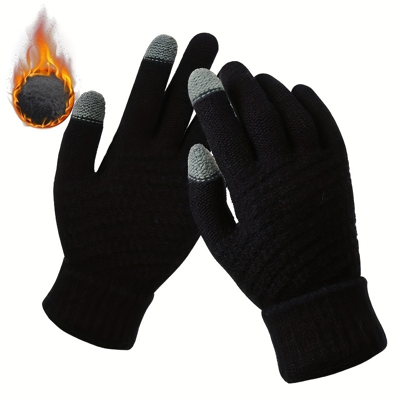 Touchscreen Gloves - , Knit Coverage For Smartphones & Tablets