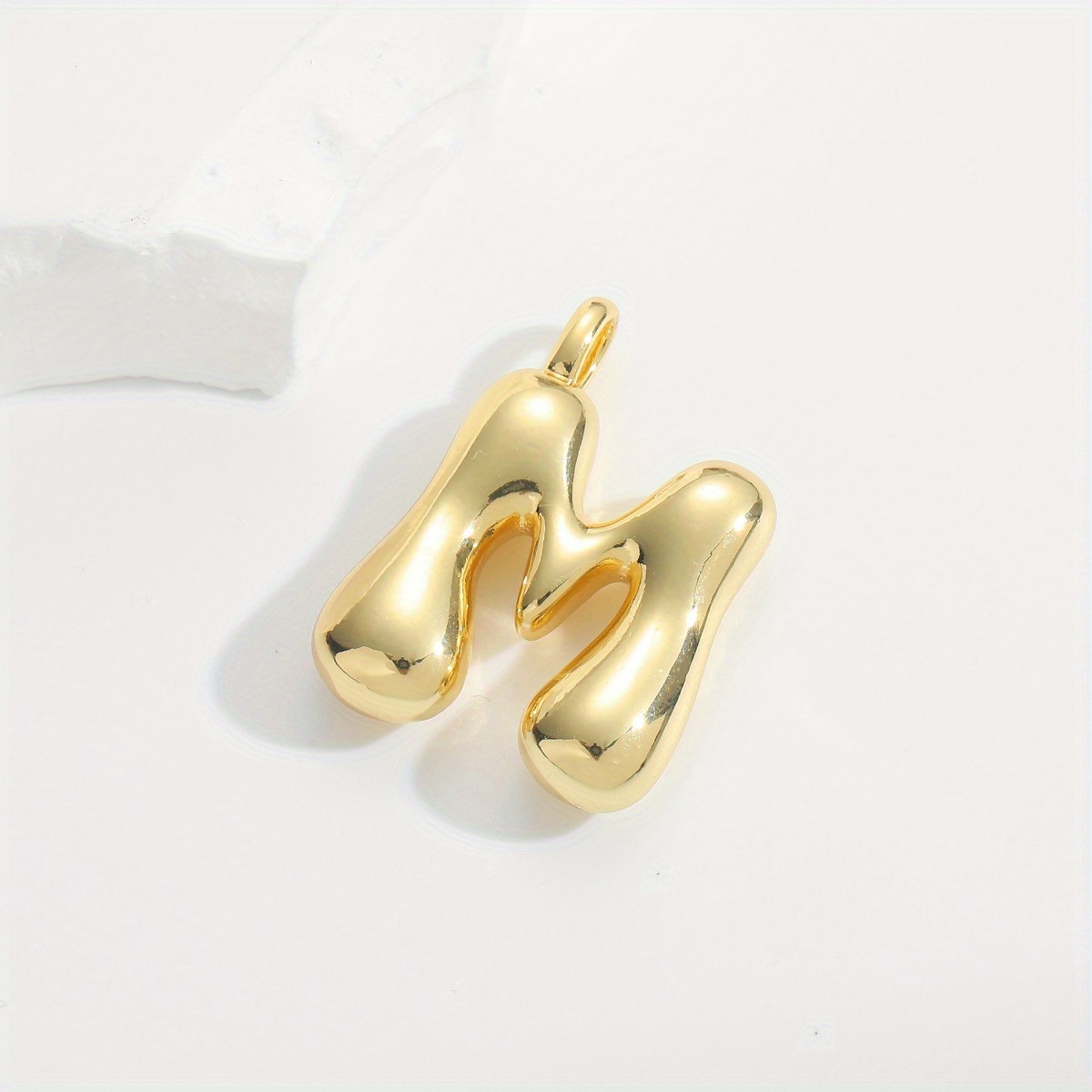 Chubby Balloon Bubble Pendant Additions With 26 English Letters