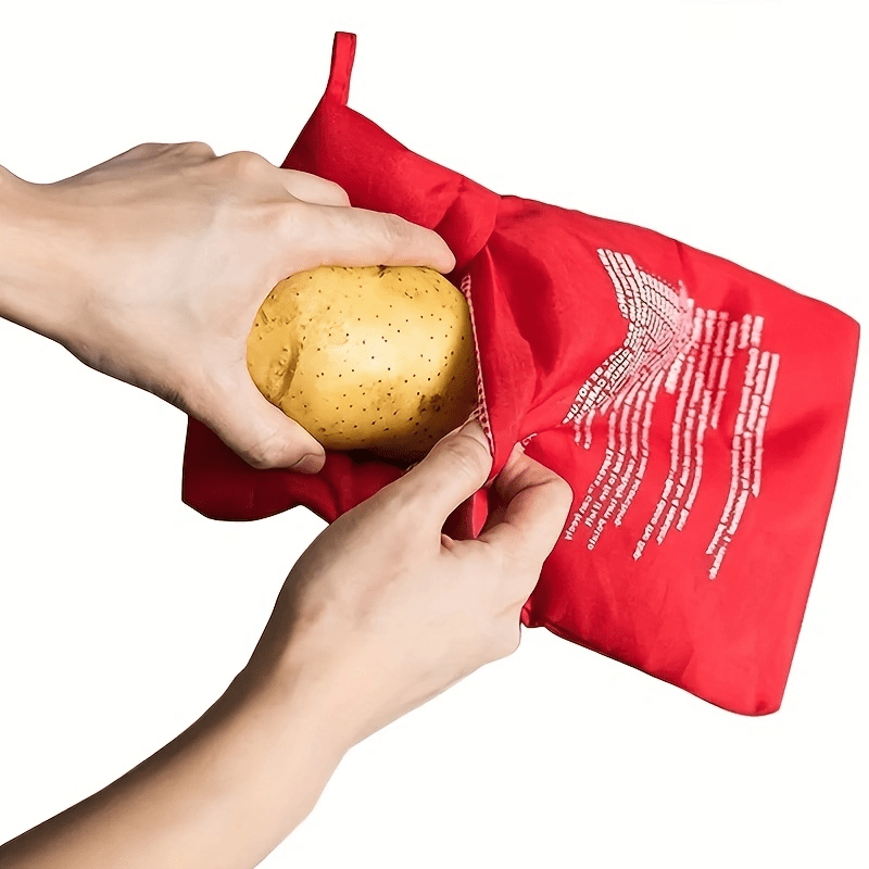 1  microwave potato cooking bag quick baking accessory for camping   sweet potato corn heating pouch details 1