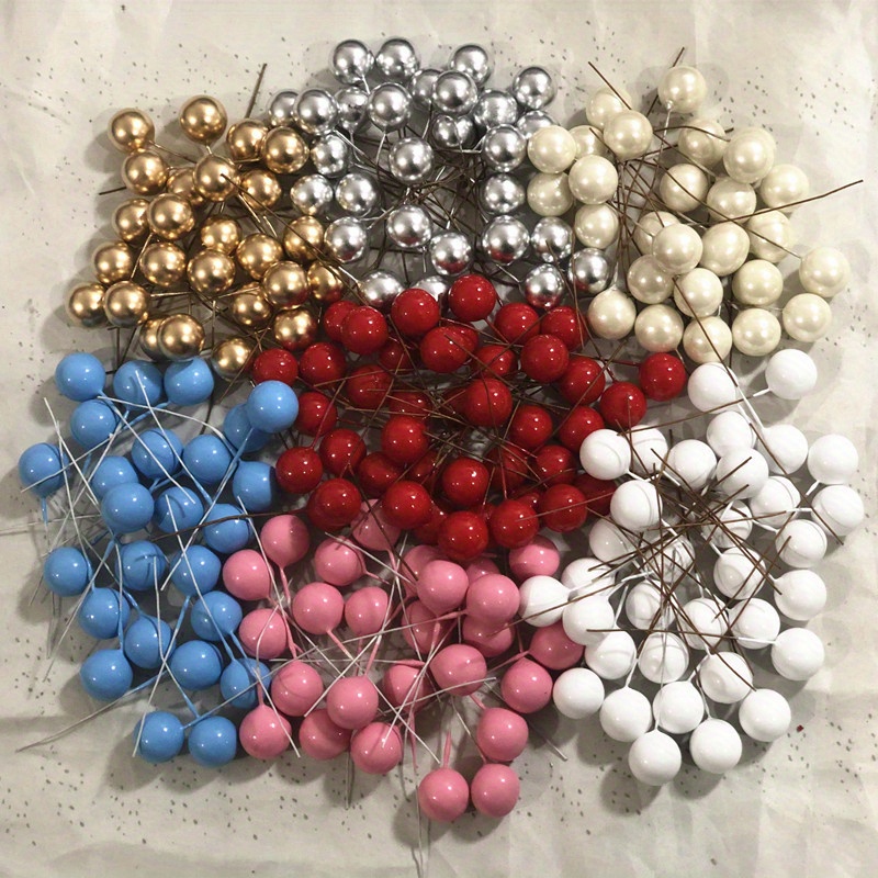 

[10 1 15mm Simulation Berries] Christmas Tree Diy Accessories Suitable For Christmas Thanksgiving And Making