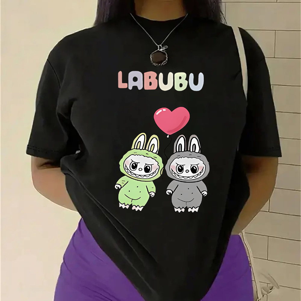 

Women's Rabbit Graphic Tee - Round , , Polyester , - For &