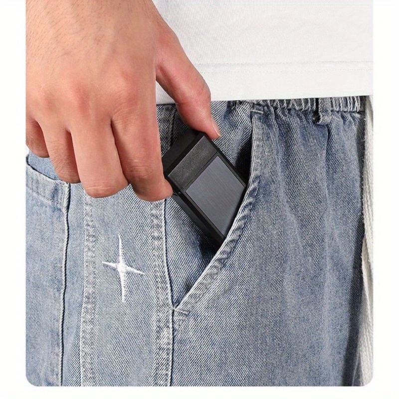 1 portable folding reading glasses iron alloy frame   with protective case with strength for men women for computer use travel christmas gifts Product details 4