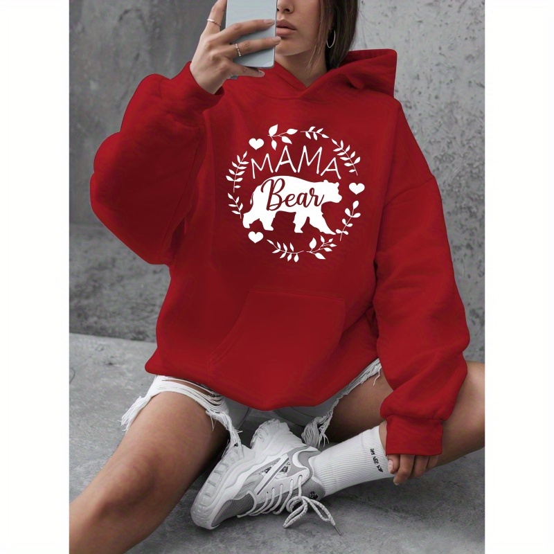 

Cozy Plus Size Hoodie - Casual Long Sleeve Pullover With Pockets, Women's Fall &