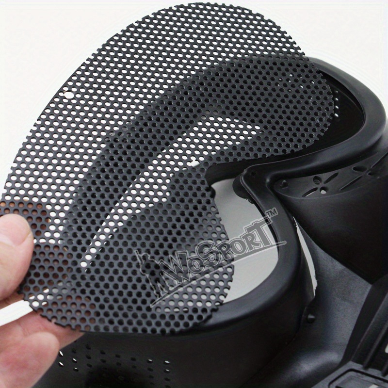   outdoor   mask airsoft cs riding mask   abs tpu construction single pack black