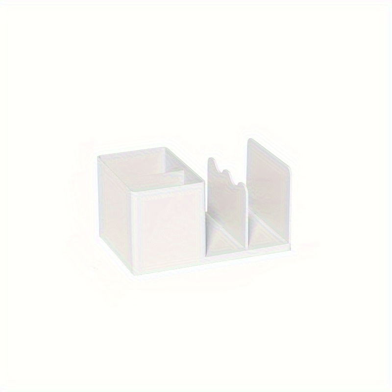 sleek desktop organizer box   file folder storage with tension mount ideal for office home dorm organization Product details 0