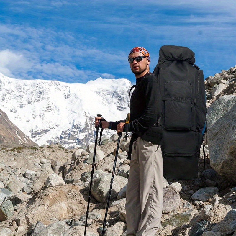 100L拡張可能なレジャーハイキングデイパック - 大容量耐久性のある