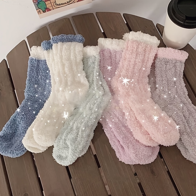 

6 Women's - Fleece , & , Polyester, Stockings For , ,
