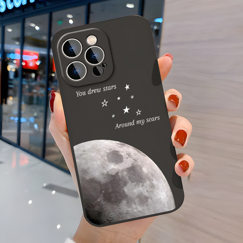 TEMU 《》 Decor Phone For Iphone16 11 15 14 Xr And Phone Cases And Silvery Shockproof Phone Cases Ts