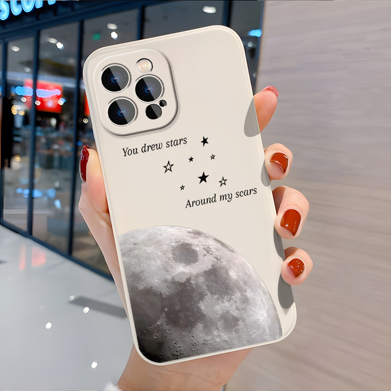 TEMU 《》 Decor Phone For Iphone16 11 15 14 Xr And Phone Cases And Silvery Shockproof Phone Cases Ts