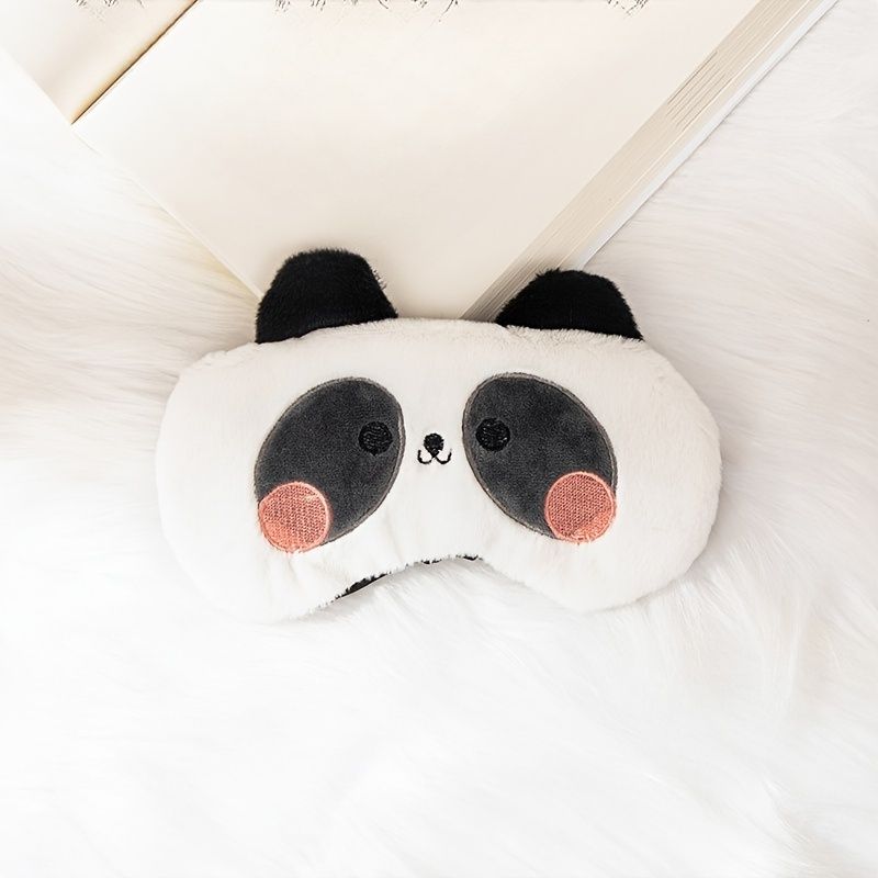 Soft Plush Mask For - Fragrance-free, Adjustable Eye Cover For Relief, Travel &