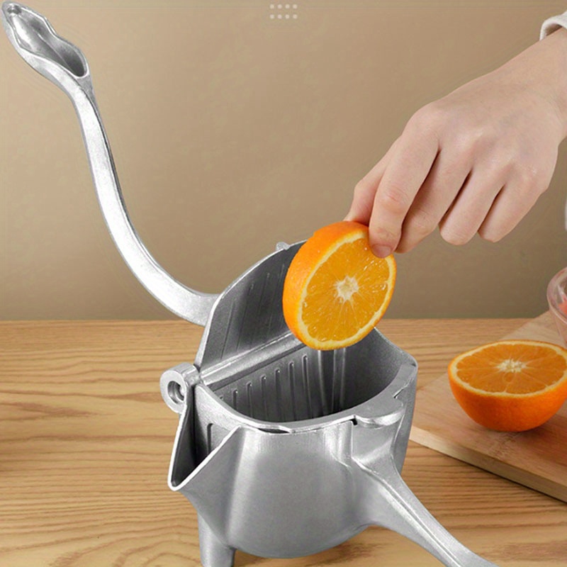 stainless steel manual citrus juicer heavy duty hand press squeezer for orange lime grapefruit   juice extractor juice maker presser details 5