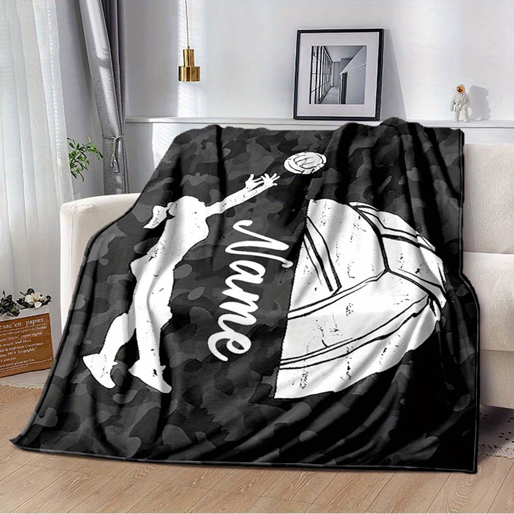 

Volleyball Blanket - & For Sofa, Bed, Office Chair | For Birthdays & Graduations