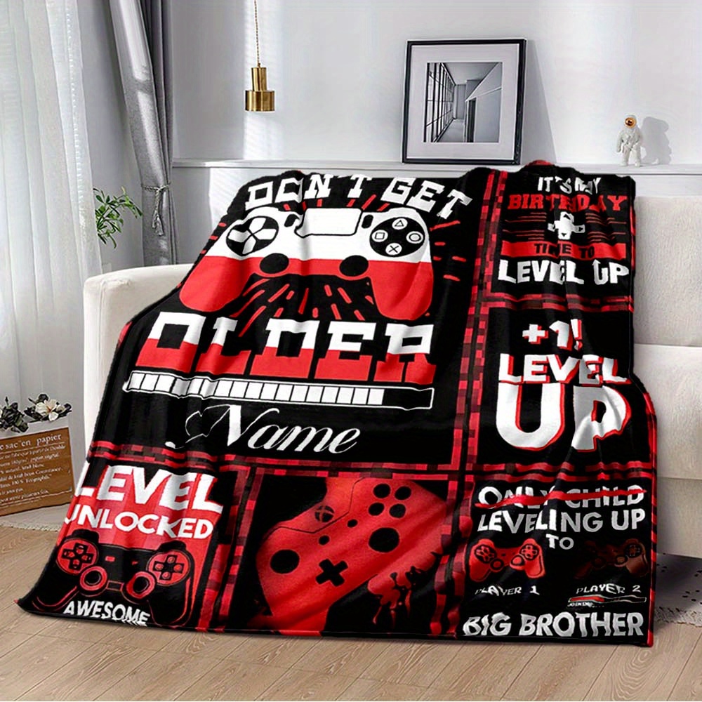 

Customizable Polyester Blanket Personalized - And For , Sofa, Bed, Camping - And For