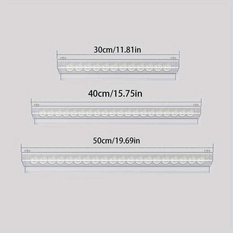 adjustable kitchen receipt holder 30 40 50 90 120 150cm plastic ticket clipper for   home kitchen seamless splicing food contact safe details 9