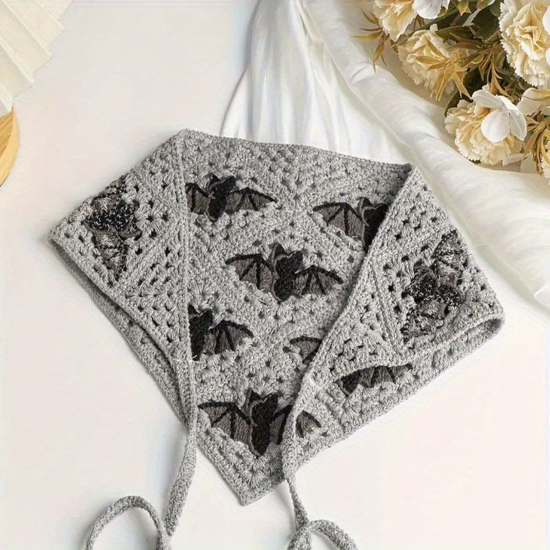 2pcs gothic crochet headband women - Temu