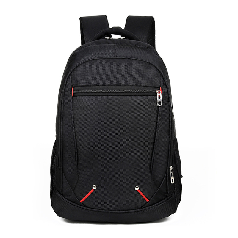 Image of 1pc Large Capacity Easy To Carry Mountaineering Bag Laptop Backpack Men's And Women' Shoulder Leisure Backpack Storage Bag Travel, Black