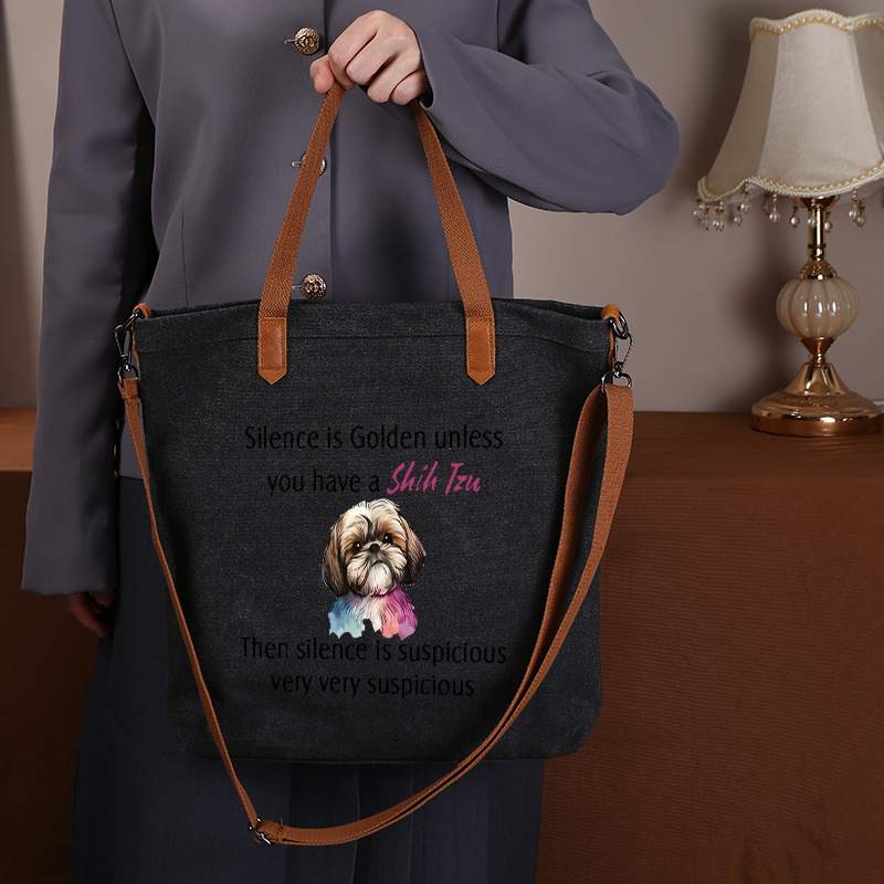 

1pc Shih Tzu Bag For Women, Crossbody , , , ,