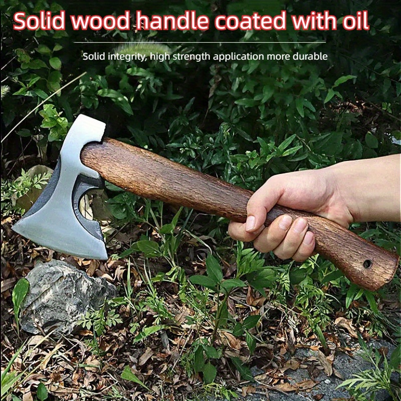 

Ergonomically Combat Axe + Camping - Heavy-duty, Hand- Outdoor Axe For Wood Chopping, Bone Cutting, And - Comfortable Handle For - Ideal For Camping, Forestry, And Home Use