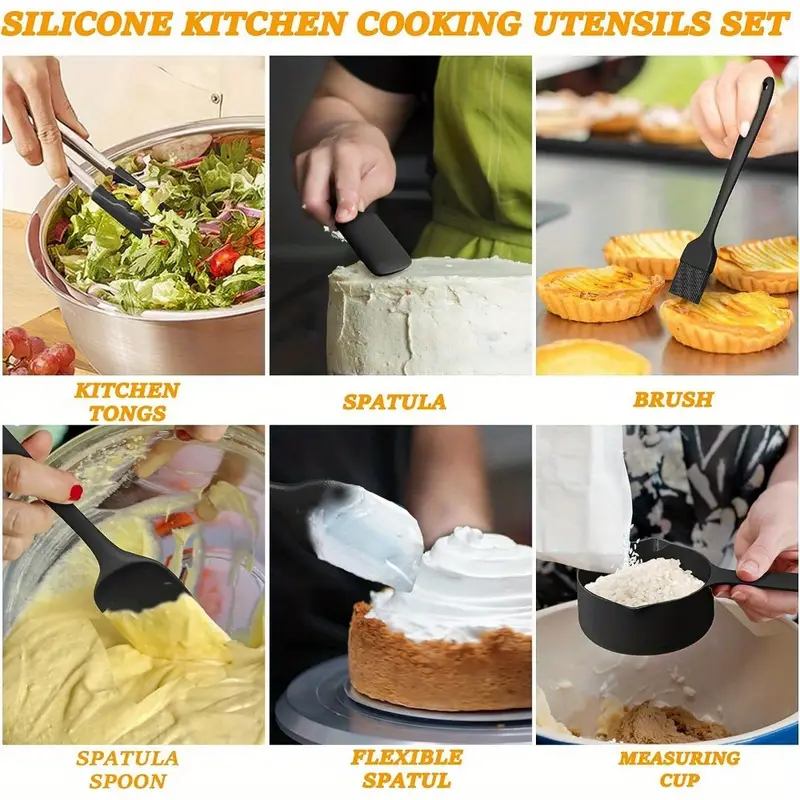 17pcs stainless steel mixing bowl set with sealing lids grater non slip rust resistant kitchen gadgets for salads more 7qt to 1qt sizes details 3