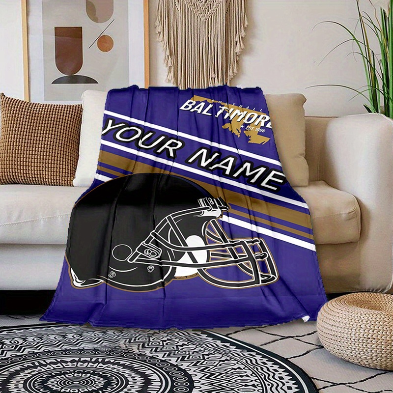 

Customizable Polyester Blanket, , , , Personalized , , For Napping, Camping, , For