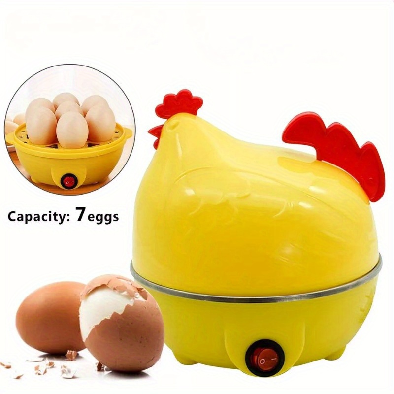 

Electric Egg Cooker, Multifunction Egg Cooker, Chicken Shape Boiler, Automatic Shut Off Mini , Kitchen Gadgets For Eggs