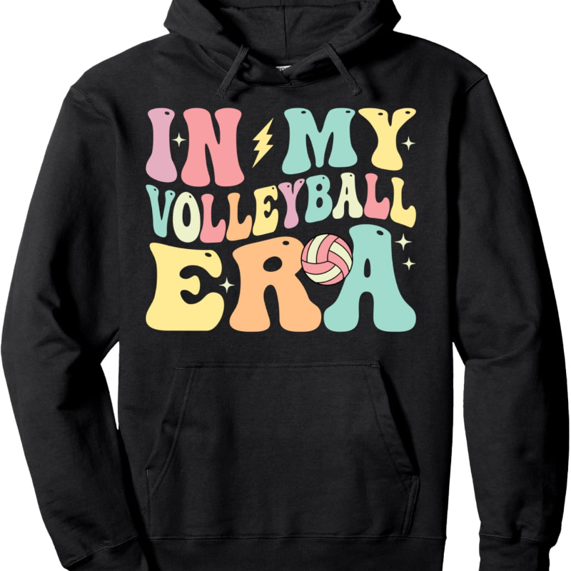 

Volleyball Era For , Sweatshirt, , , Long Sleeve Hooded Sweats