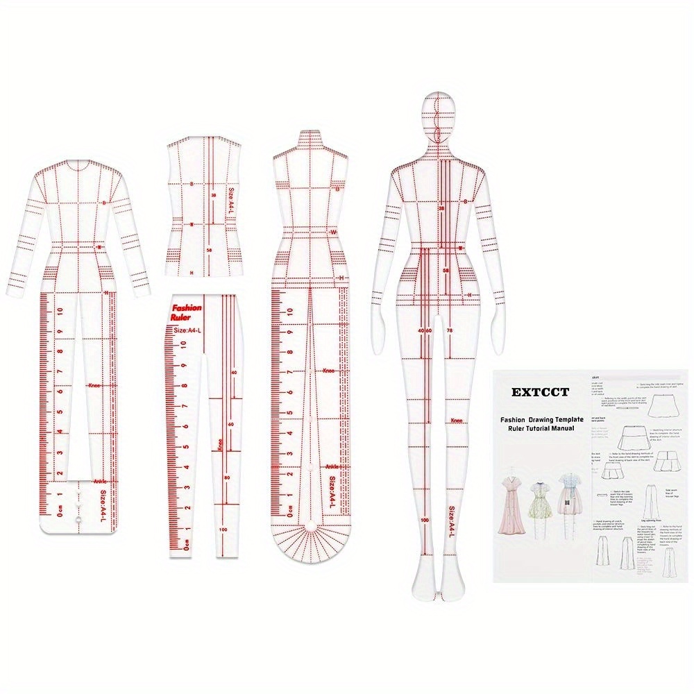 

4 Types Of , , Sewing Accessorie Measuring , Clothing Measurement , A4 Pattern Drawing, Size, Sewing , , Crafts, , Christmas Crafts