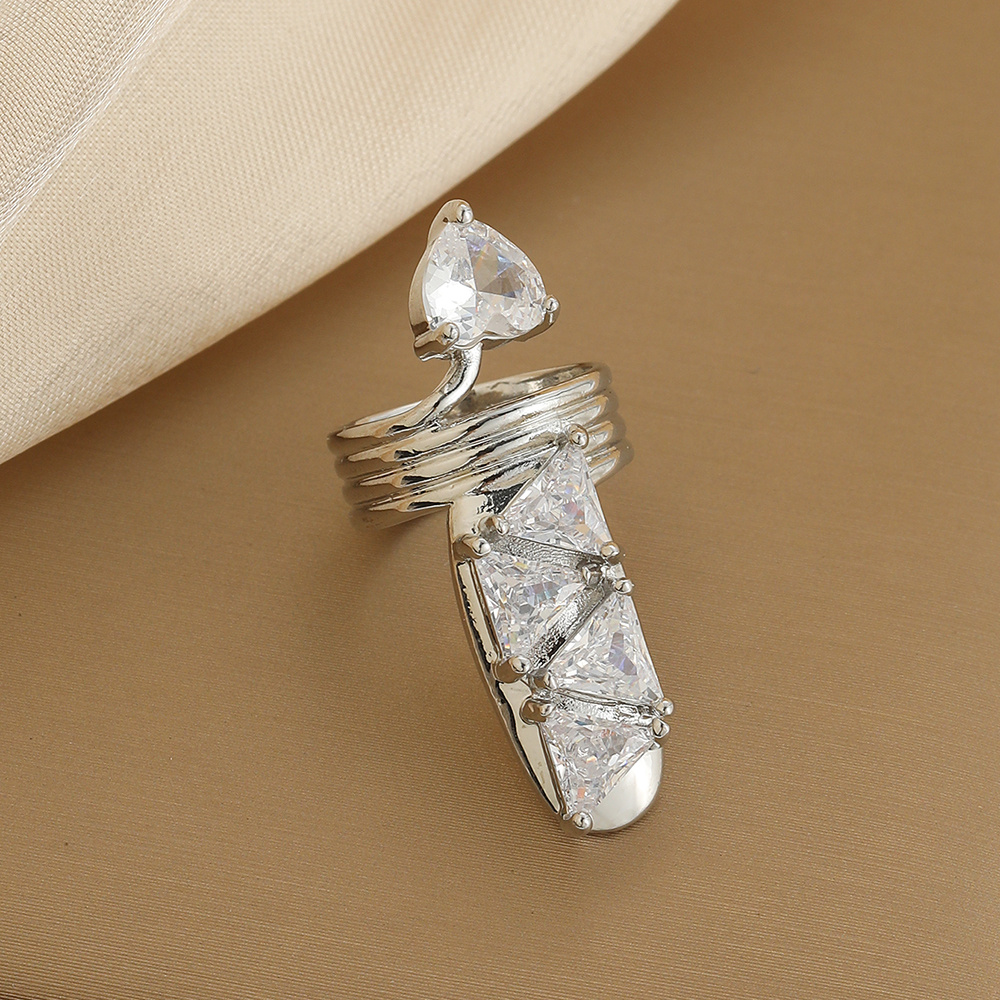 E-shop 1 Stück Luxus Mode Hohldesign Tragbarer Nagel Party Date Schmuck