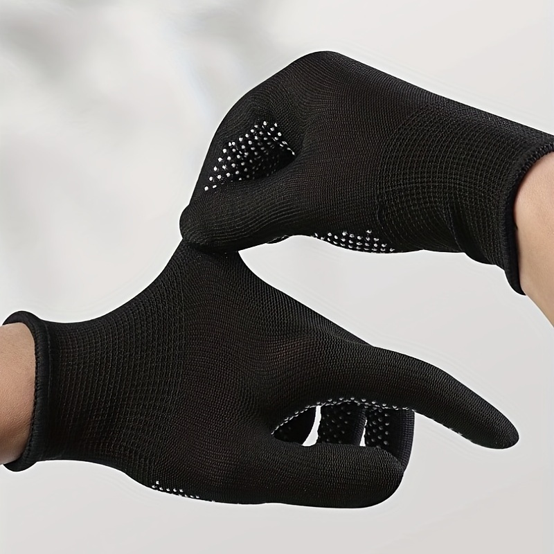 

12 pièces (6 paires) de gants de travail respirants de qualité supérieure - résistants à la , fabriqués en plastique plomb, adaptés au nettoyage, à l', à la construction et aux tâches de manutention.