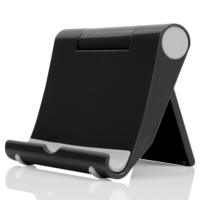 versatile rotating phone tablet stand foldable portable desktop holder for smartphones and tablets details 1