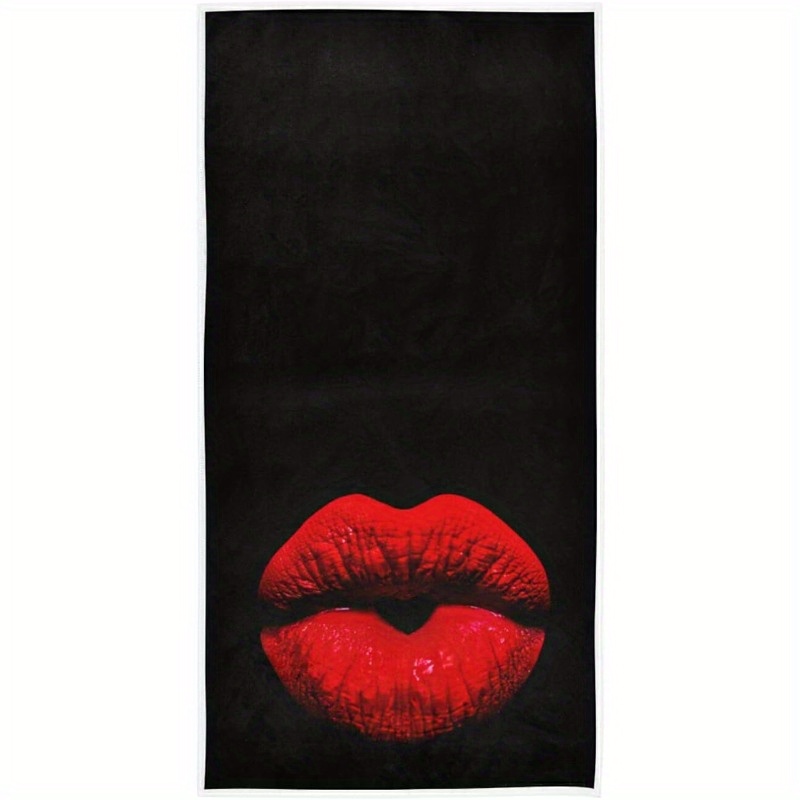 

Valentine's Day Hand Towel - 18x26 Inch, Polyester, Absorbent & Lightweight, Bathroom, Gym, Yoga, Spa, Pool