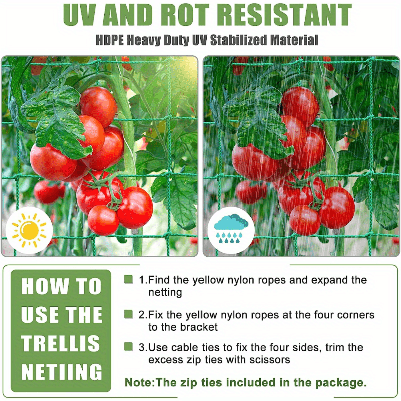 Rete Anti Uccelli 4X10m Rete da Giardino Verde Proteggere Piante Frutta