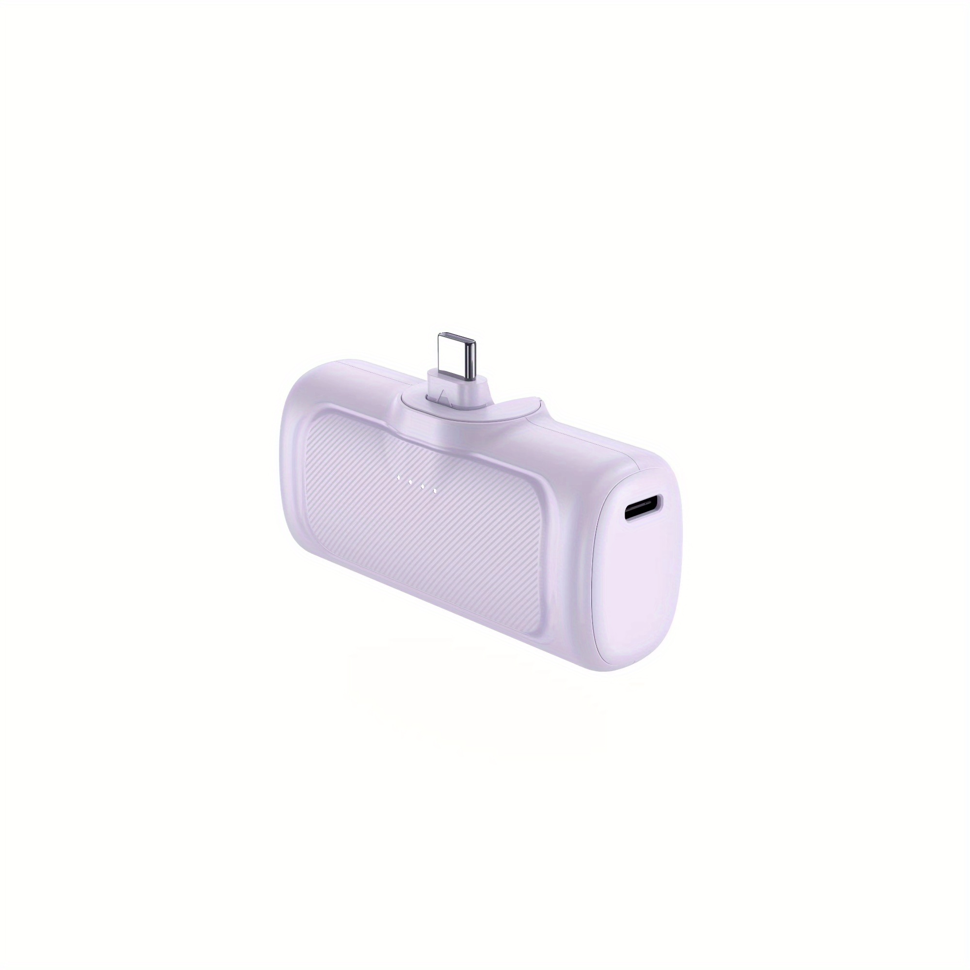 22.5W Fast Charging, 5000mAh Mini Portable Charger, USB-C Mobile Power, Universal Compatibility, USB Type-C, Dual Power Mode, Rechargeable Lithium Polymer Battery, for iPhone 16/15 Series And Android Devices