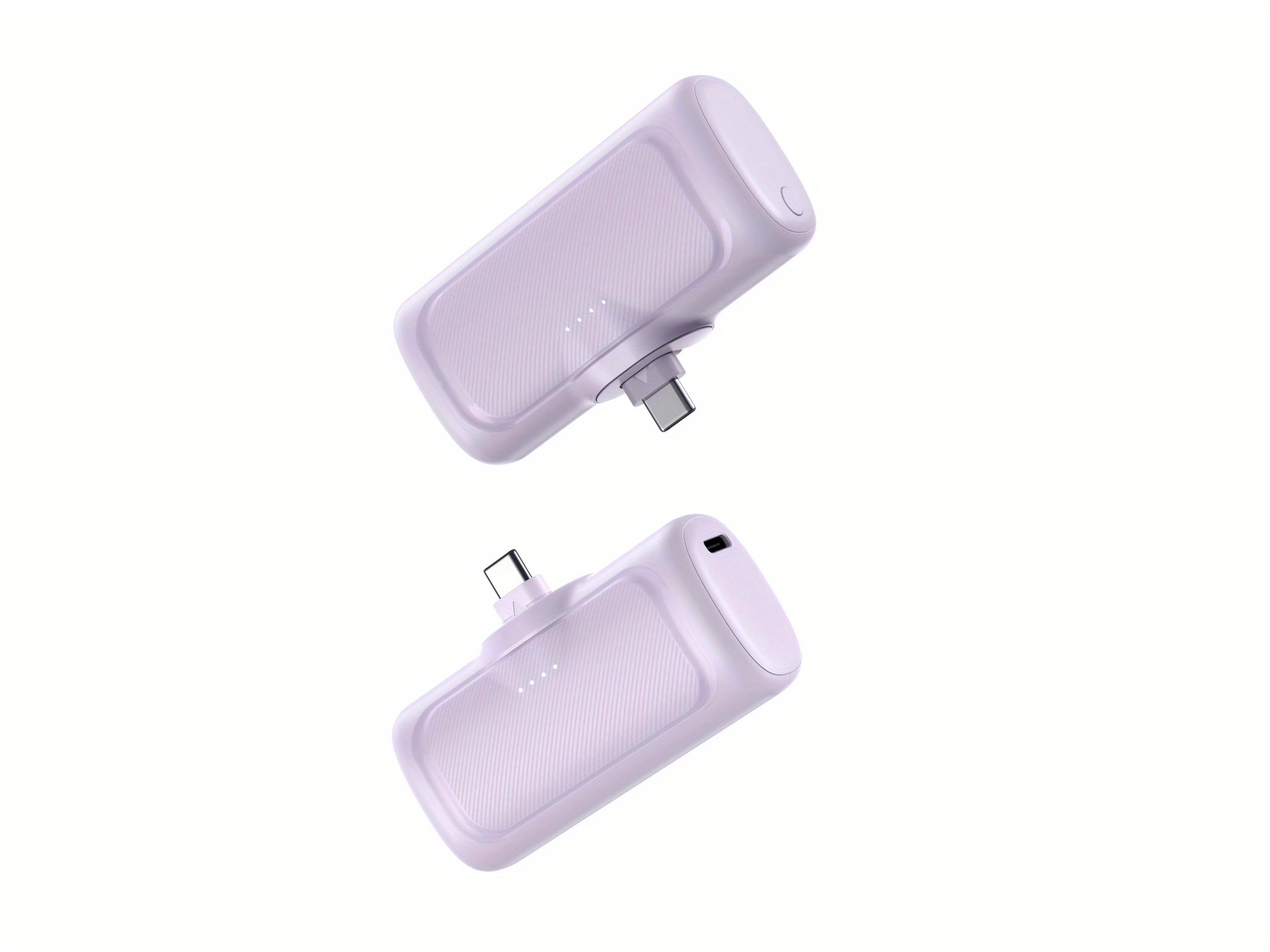 22.5W Fast Charging, 5000mAh Mini Portable Charger, USB-C Mobile Power, Universal Compatibility, USB Type-C, Dual Power Mode, Rechargeable Lithium Polymer Battery, for iPhone 16/15 Series And Android Devices