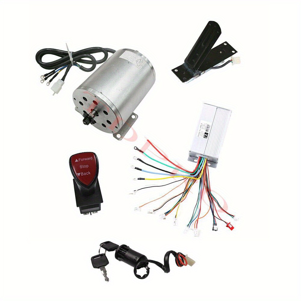 Senderpick – Moteur électrique BLDC 60V 2000W – Vitesse 4300 tr/min – Couple 5.15 N.m – Compatible scooters électriques et bricolage