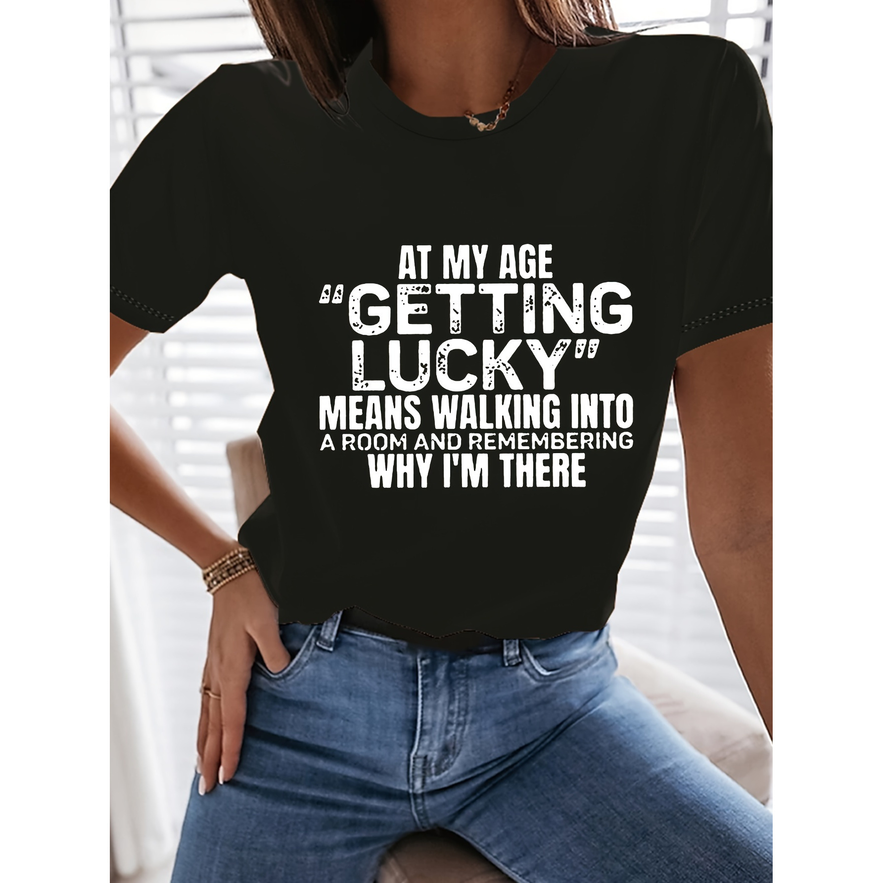 

Women's -sleeved T-, And , Suitable For And , Pattern