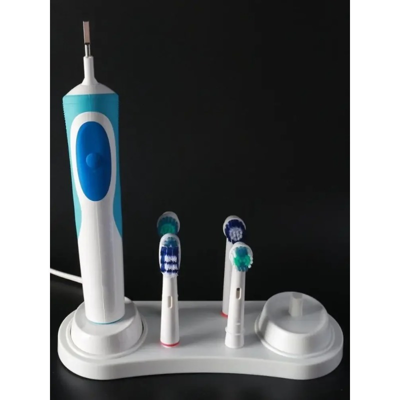 

Toothbrush Stand Charger - 1pc Plastic Toothbrush , Freestanding Installation, Popular Toothbrush , -free , Toothbrush Organizer Multiple