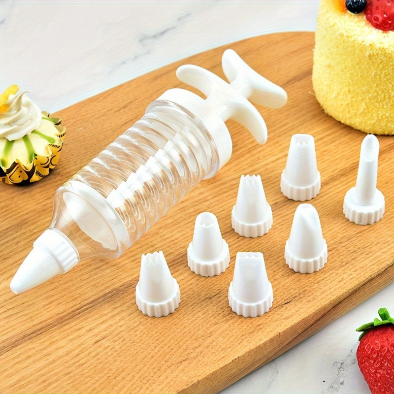 

1pc Plastic Decoration Kit Multiple , Piping For , Frosting, And Making, Kitchen Gadgets, , Decorating Accessories