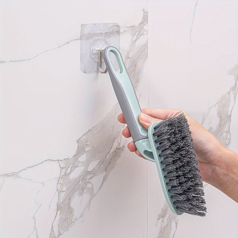Image of 1pc Scrub Brushes Designed For Cleaning Showers, Featuring Comfortable Grips And Stiff Bristles, Ideal For Cleaning Grout, Bathrooms, Tiles, Kitchens, Floors, And Bathtubs