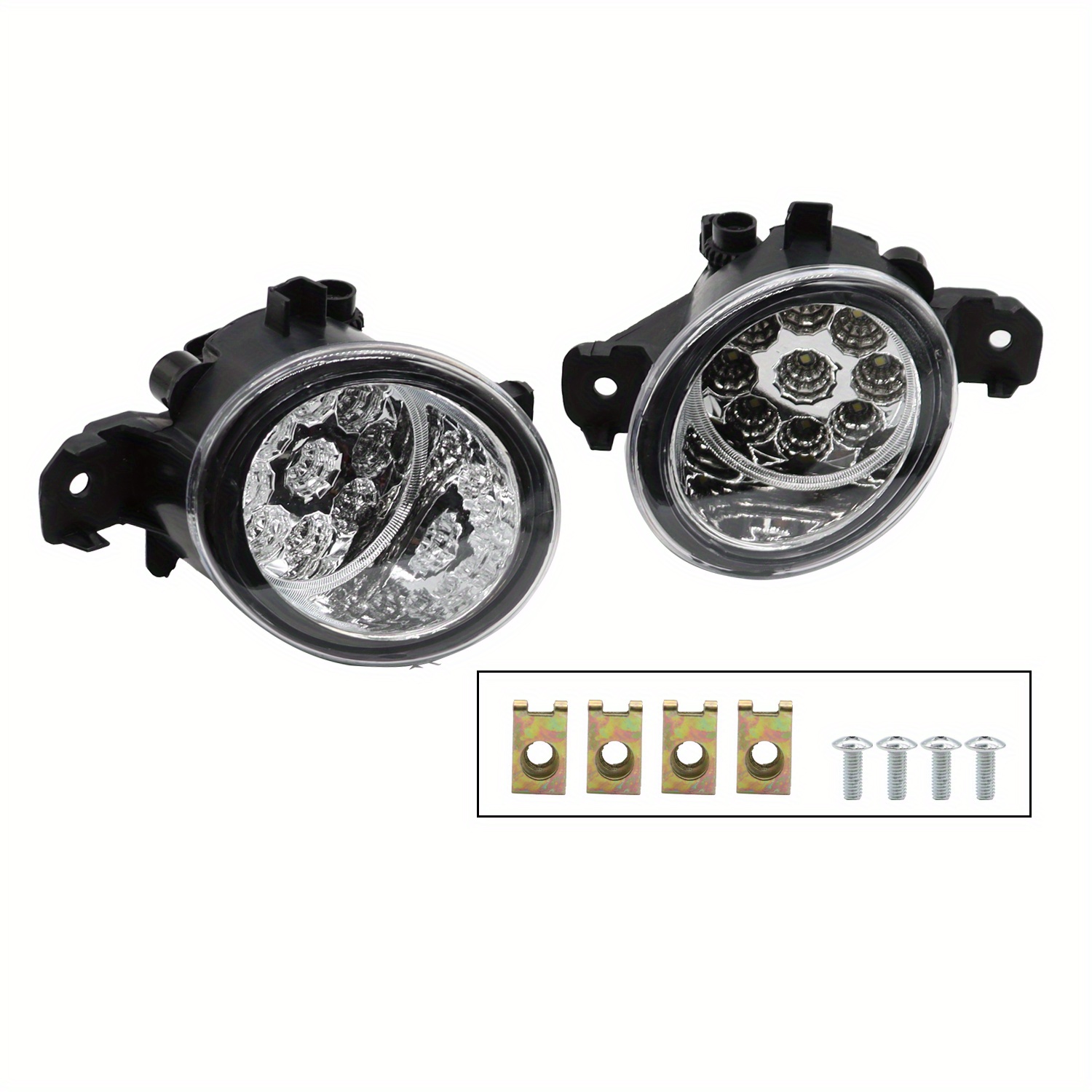 TEMU Pair Of Led Bumper Lamp Fog Light For Frontier 2005-2019pcs