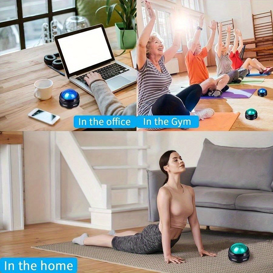 1pc massage ball suitable for muscle plastic self massage tool with trigger point for deep tissue massager for neck back shoulders feet portable for   post ideal for muscle knots Product details 0