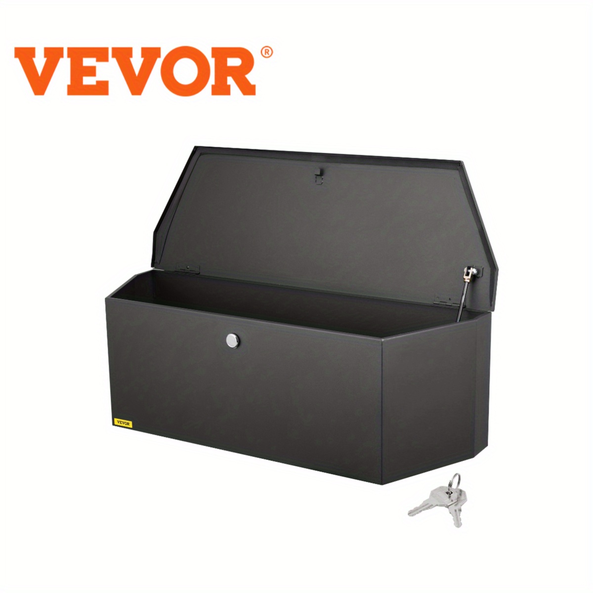 

Vevor Trailer Tongue Box, Steel Tongue Box Tool , Duty Trailer Box And , Trailer Tongue For Bed, Rv Trailer, 36"x12"x12