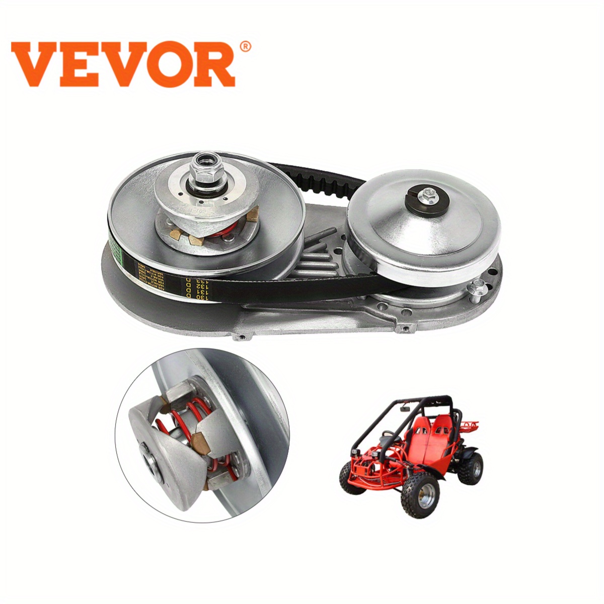 

Vevor Go Kit Cvt 3/4" Replaces Tav2 30-75 218353a 10t #40/41 (comes 1 - 1x 10 Tooth 40/41)