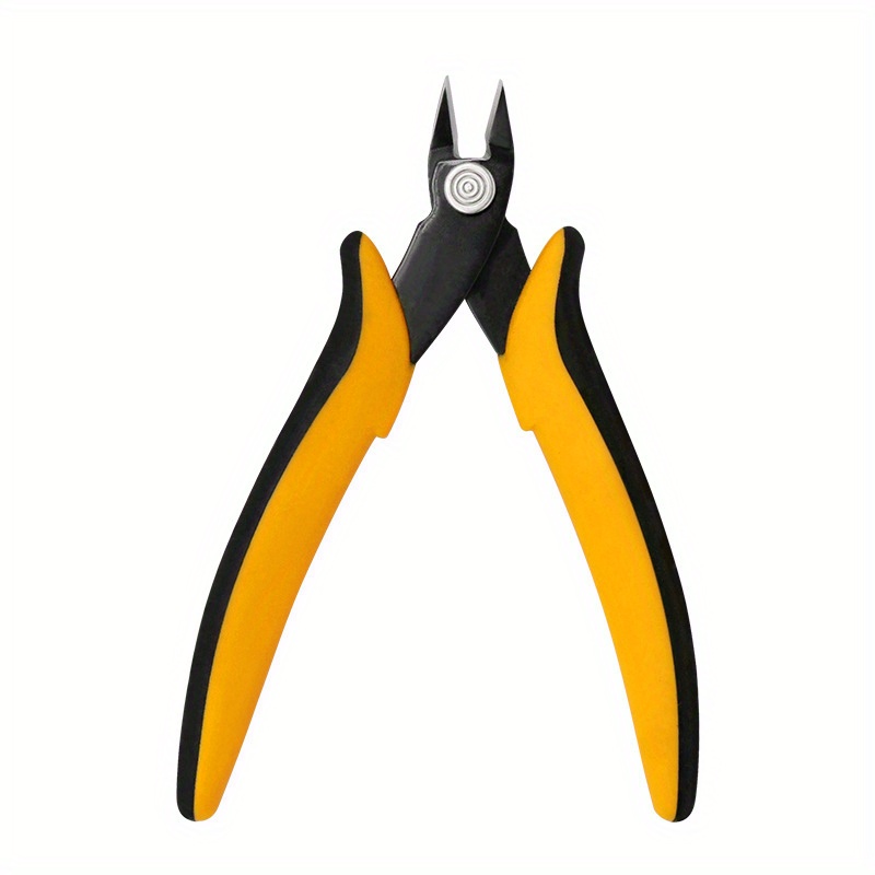 Compact Jewelry Pliers Designed For Cutting Wire, Including Diagonal And Flush Cutters Suitable For Electronics And Crafting Artificial Flowers