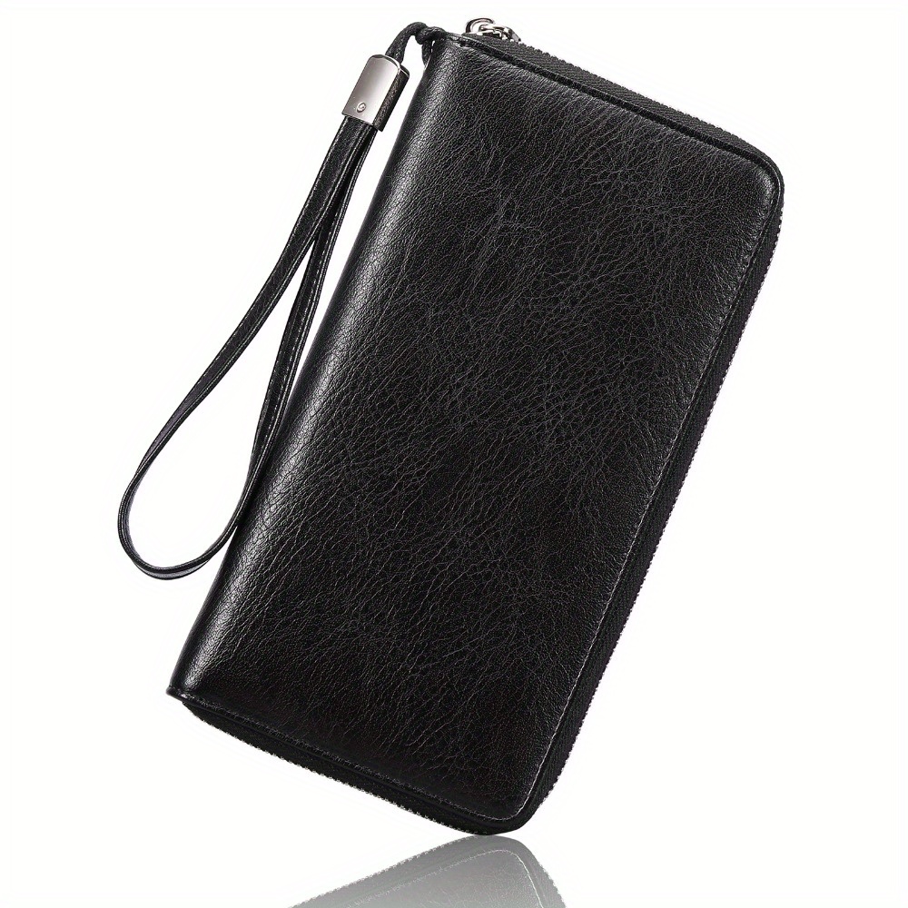Image of Ladies' Wallet, Handbag With Detachable Wristband, Long Wallet, Rfid Shielded, Large Capacity Card Can Put Your Cards, Phone, Cheques, Id Cards In Your , This Wallet Is Perfect For Gift Or Daily Use