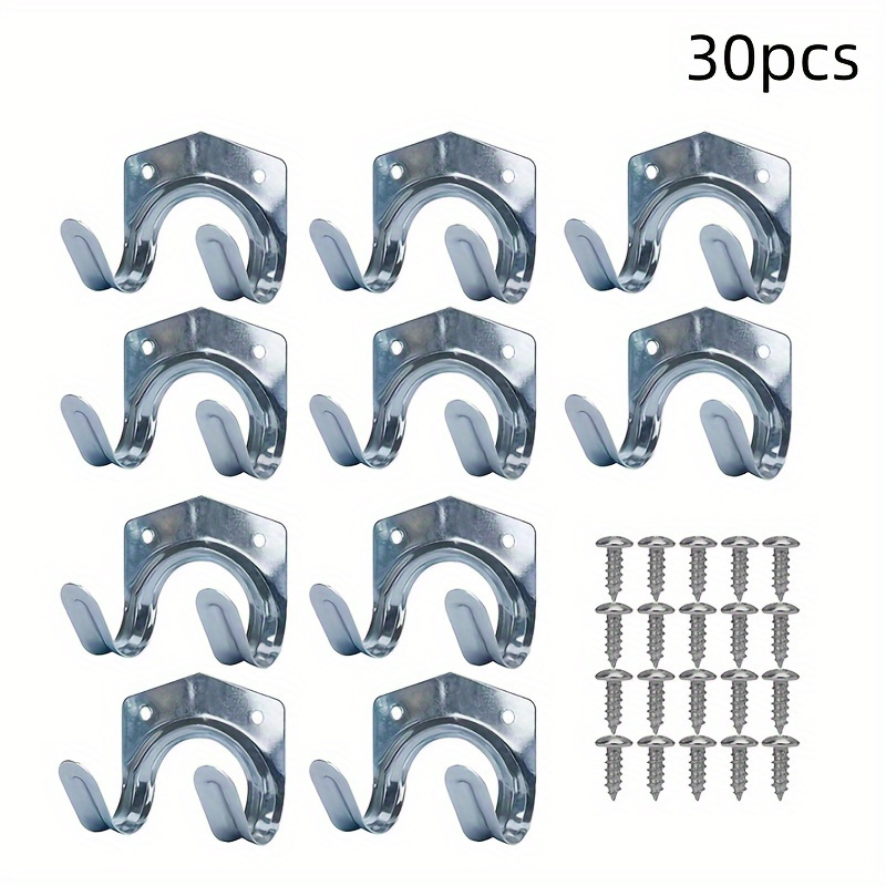 TEMU 30pcs Heavy-duty Metal Set - Hooks For & Tool ,