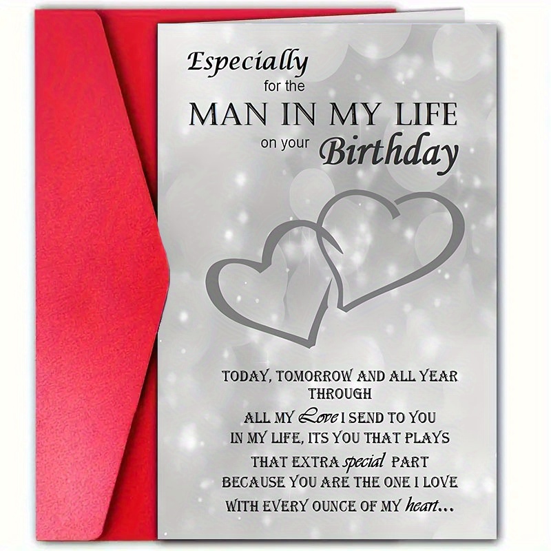 

Greeting For Him - - , 1pc, , For Husband, , , - For The Man In